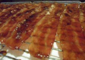 And the candied bacon's nothing to sneeze at, either.